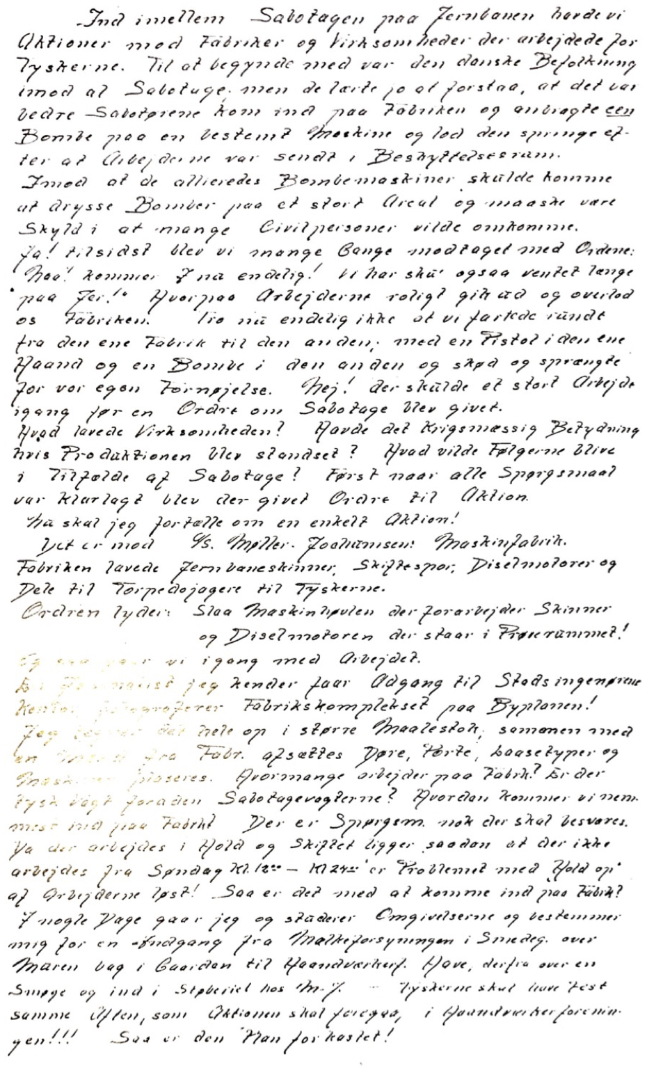 Håndskrift (trukket) 14