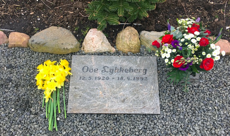 Ove Lykkebergs grav
